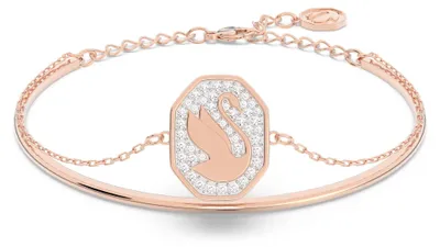 Produktbild von Swarovski Damen Armband Swan Weiß Roségold 5628568
