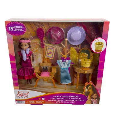 Obrázok produktu pre Mattel Dream Works Bábika do šatne Mustang GXF54