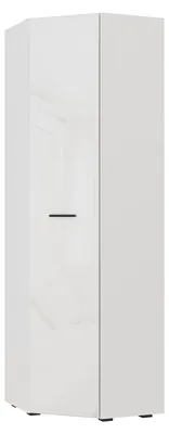 Produktbild von KLEIDERSCHRANK Weiß, Weiß Hochglanz 64/205/64