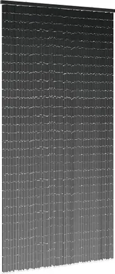 Produktbild von Insekten-Türvorhang Dunkelgrau 100x220 cm Bambus