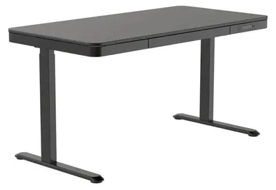 Image de Bureau Activejet avec réglage électrique de la hauteur 140x70 ET119W-C noir