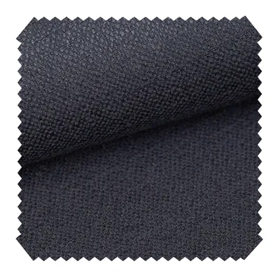 Produktbild von novely® KARBEN Scandi Chic - Polsterstoff in Leinen-Optik - Melierter Möbelstoff - Wolliger Bezugsstoff - Pflegeleichte Meterware 1lfm - Farbe: 17 Schwarz