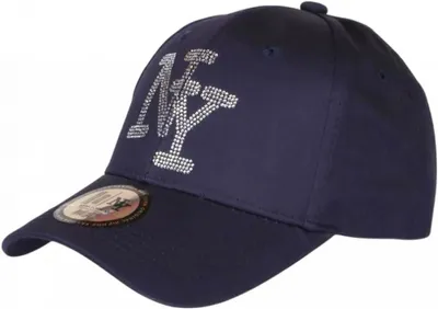 Obrázek produktu pro Baseballová čepice s flitry, univerzální velikost, modrá, vhodná pro volný čas