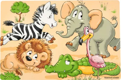 Obrázek produktu pro Podložka Ritzenhoff a Breker Happy Zoo
