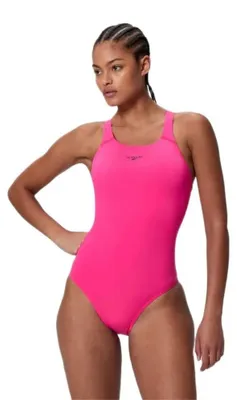 Image de Maillot de bain une pièce Speedo Endurane+ Medalist, rose, taille 40 (UK), femme, rose, taille 40 (UK)