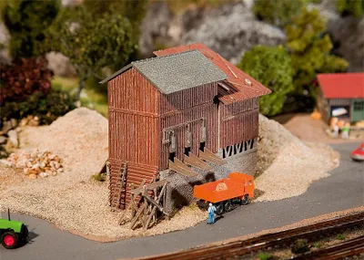 Produktbild von Faller 222206 - 1/160 / N Altes Kieswerk - Neu