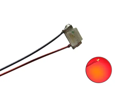 Produktbild von Schönwitz 50059 LED SMD 0603 mit Kupferlackdraht rot