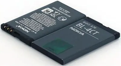 Produktbild von Akku für Nokia RM-604 Li-Ion 3,7 Volt 860 mAh schwarz.