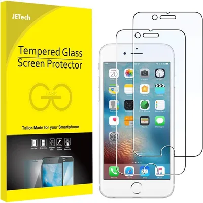 Produktbild von JETech iPhone 6s 6 Schutzfolie Gehärtetes Glas 2 Stück
