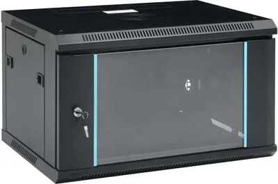 Obrázek produktu pro Síťová skříň 6U 19" IP20 600x450x350 mm pro montáž na stěnu