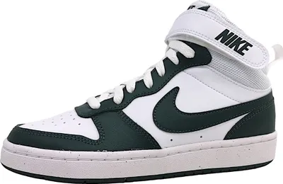 Produktbild von Nike Court Borough Sportschuhe Kinder Laufschuhe Sneaker high Weiß Freizeit, Schuhgröße:EUR 38 | US 5.5Y