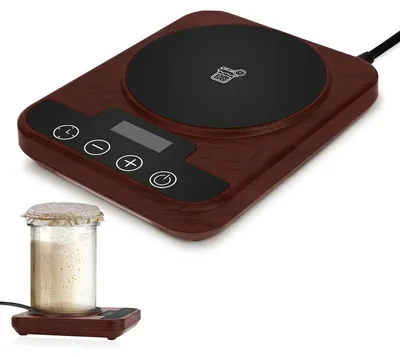 Produktbild von Sauerteig-Wärmer mit präziser 1°F-Regelung (21–38°C), 12h Timer, 18W – Für perfekte Fermentation & Backen zu Hause