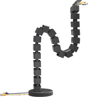 Produktbild von Uchwyt na kable Zaciski do kabli Biurkowy organizer kabli do użytku domowego Spacetronik SPK-188B 82 cm czarny