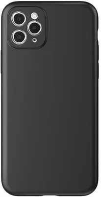 Zdjęcie produktu dla Miękkie etui do Samsung Galaxy A24 4G z cienkiego silikonu w kolorze czarnym