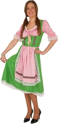 Produktbild von Kostüm Trachtenkleid  grün Größe: 40