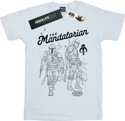 Produktbild von Star Wars - "The Mandalorian Hunter" T-Shirt für Herren BI47201 (XL) (Weiß)