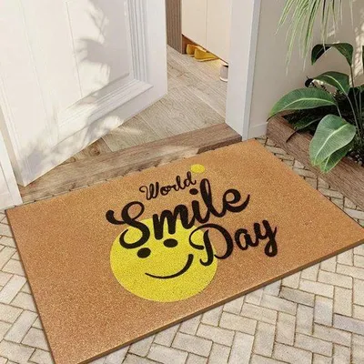 Obrázek produktu pro Kokosová rohožka do exteriéru – 40 x 70 cm, protiskluzová – rohožka Bemalter