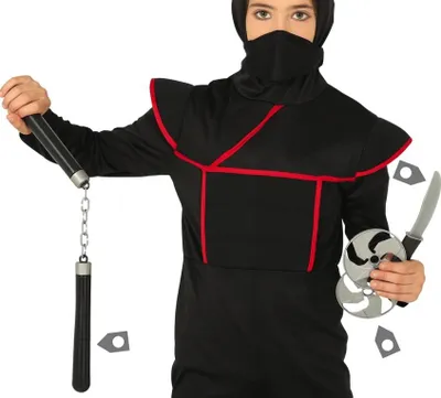 Immagine prodotto di Set ninja - samurai - guerriero - armi miste - 4 pezzi
