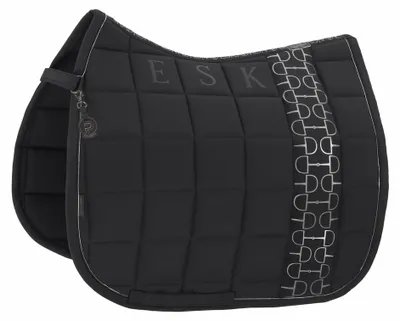 Zdjęcie produktu dla Eskadron Podkładka pod siodło skokowe Big Square Softshell Platinum 2025 Podkładka pod siodło Black VS