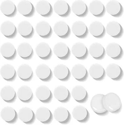 Image de Lot de 40 aimants puissants blancs pour tableau magnétique