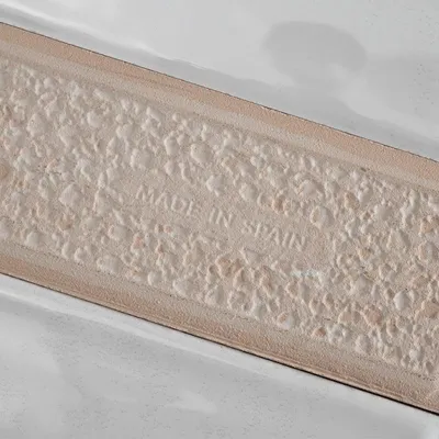 Produktbild von Fliese Medina Weiß Weiß Glänzend | 5 x 30 cm | 0.5 m²/s