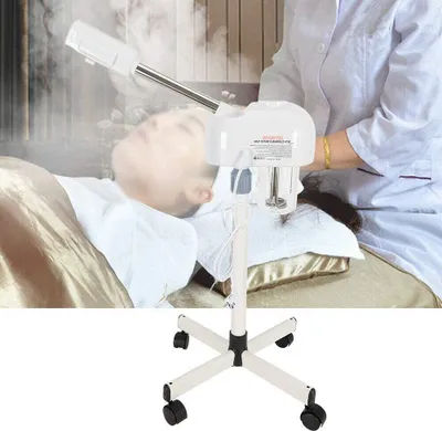 Zdjęcie produktu dla Parownica do twarzy Sauna natryskowa Salon kosmetyczny Urządzenie natryskowe Parownica ozonowa Urządzenie parowe 50Hz Salon kosmetyczny