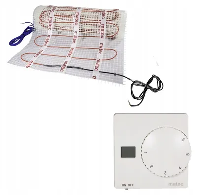 Immagine prodotto di Kit per riscaldamento a pavimento elettrico, alimentazione bidirezionale, superficie di 5,0 m², modello ZOD-50