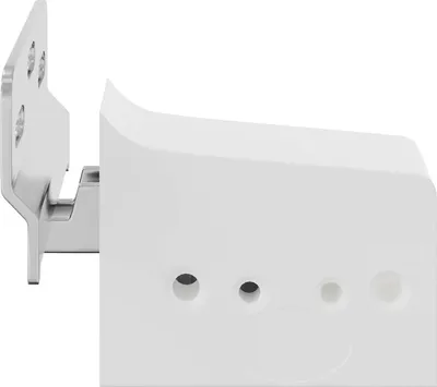 Immagine prodotto di vidaXL Staffa per montaggio su armadio 261 pezzi Bianco 70 x 48 x 19 mm