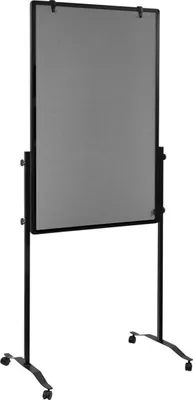 Produktbild von Legamaster PREMIUM PLUS mobile Multiboard grau Pinnwand, Aluminium, 4 Rad/Räder, 760 mm, 22,1 mm, 1200 mm, 9,8 kg