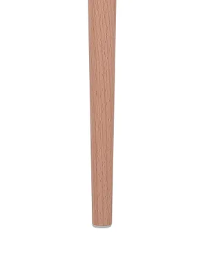 Obrázek produktu pro BELIANI Sada 2 jídelních židlí bílá syntetický materiál kovové nohy otevřené opěradlo moderní styl obývací pokoj jídelna