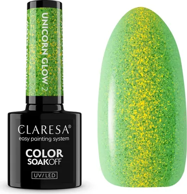 Produktbild von CLARESA N Unicorn Glow 02 Hybrid-Nagellack 5 g