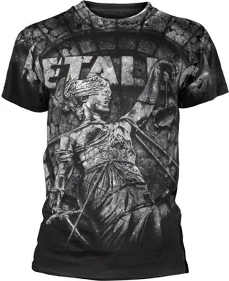 Immagine prodotto di Metallica - Maglietta "Stoned Justice" per uomo/donna Unisex PH2043 (S) (Nero)