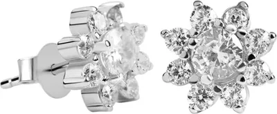 Immagine prodotto di Orecchini in argento con fiori AGUP1170
