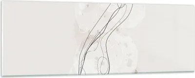Produktbild von Bilder auf glas - Einteilig - Minimalismus Körper Frauen - 90x30cm - Glasbilder - Wandbilder - Bilder - zum Aufhängen bereit - Wanddekoration aus Glas - Glas Bilder - Wandbild auf Glas - GAB90x30-4831