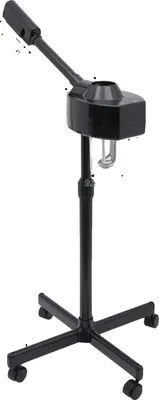 Produktbild von Gesichtsdampfer, 360° drehbare Sprühfunktion, hohe Effizienz, SCHWARZ
