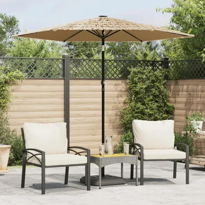 Produktbild von Maison Exclusive - Sonnenschirm mit Stahlmast Braun 223x223x213 cm