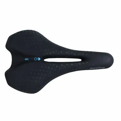 Image de Selle San Marco Sportive Small Open-Fit Gel Noir, taille unique, vélo de route