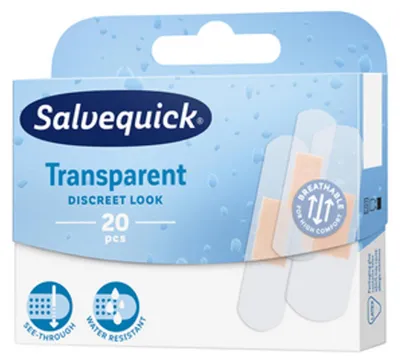 Produktbild von Transparentes Pflaster, transparent, 20 Stück