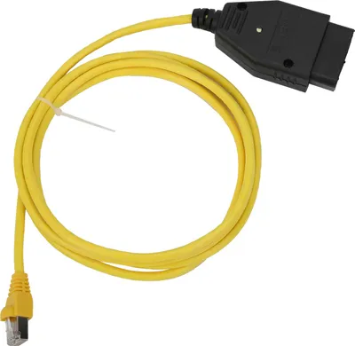 Image de Câble Ethernet vers OBD - Interfaces Enet - Diagnostic de codage de données - Outil pour la série f/1/3/5/7
