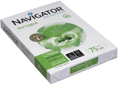 Produktbild von Navigator Eco-Logical Papiereingeriest 75 g/m² A3 500 Blatt hellweiß
