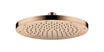 Produktbild von hansgrohe AXOR ShowerSolutions Duschkopf 245, 1 Strahlart, wassersparend, 35381300