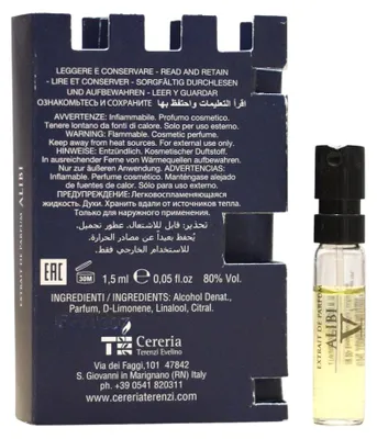 Obrázok produktu pre Unisexový parfumový extrakt Canto Alibi, 1,5 ml