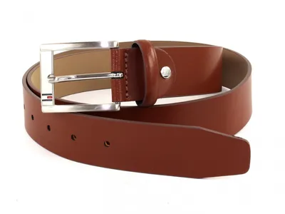 Immagine prodotto di Cintura uomo pelle accorciabile TOMMY HILFIGER articolo AM0AM01666 TRENTON BELT 3.5 ADJ altezza cm. 3,5, taglia 85 * cm.96 + fibbia cm.5 - totale cm.101, Pelle 100%