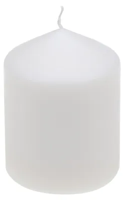 Produktbild von Stumpenkerzen Weiß 100/77 mm, 4 Stück