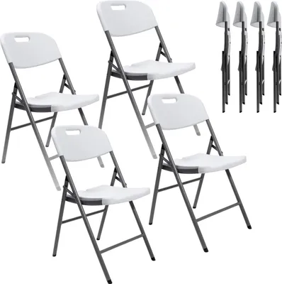 Produktbild von Skandika Masi Klappstuhl Rattan-Optik, 150 kg Tragkraft, 59x46x83 cm