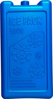 Produktbild von KÜHLELEMENT 9,5x18cm Blau wiederverwendbar Eisblock Kältespeicher Kühlakku Gefrierelement Kühlmodul Akku 35