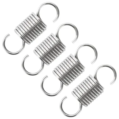 Trekveren 45 mm, Doppelhaken, Edelstahl, 1,9 mm, 4 Stück