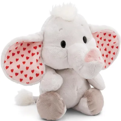 Produktbild von NICI Schlenker Love Elefant mit Herz Ohren 61489 - Kuscheltier Love Elefant 48cm