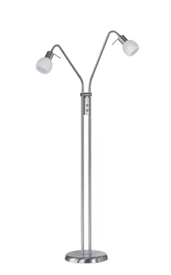 Image de Lampe sur pied ANTIBES argent RL R40172007