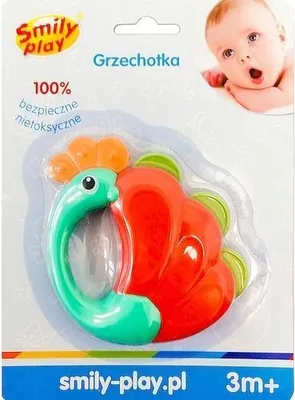 Zdjęcie produktu dla Grzechotka paw SP83829 AN01 (zabawka dla niemowląt)